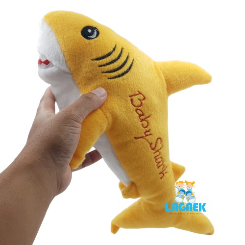 Mainan Anak Boneka HIU Shark - Boneka Anak Ikan - Mainan Anak Edukasi - Dolls - Toys - Boneka SHARK 30 cm