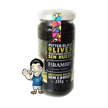 

LA RAMBLA SLICED BLACK OLIVES 325gram | BUAH KALENG