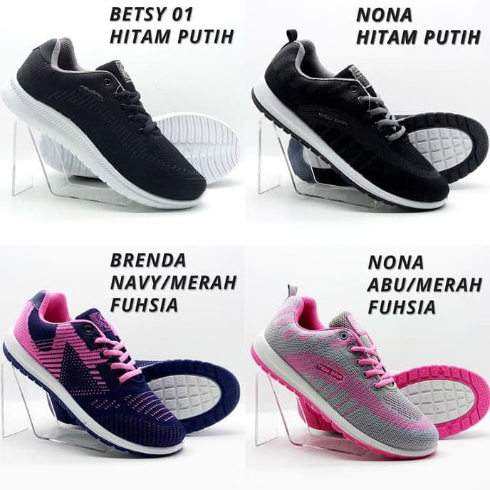 Obral Sepatu Sepatu Sneakers - Sepatu Casual Running Wanita Trendy New Era Profound