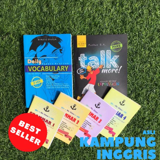 BEST SELLER  BUKU INGGRIS ASLI KAMPUNG INGGRIS