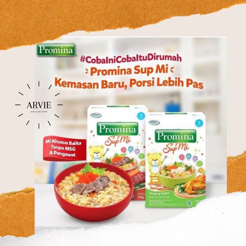 

Promina Sup Mi - Promina Sup Mie Instant untuk 1 tahun keatas