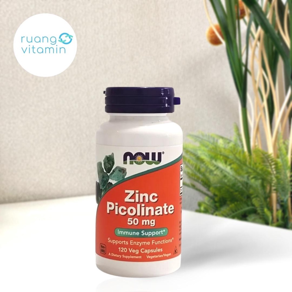 NOW Zinc Picolinate 50mg Immune Support