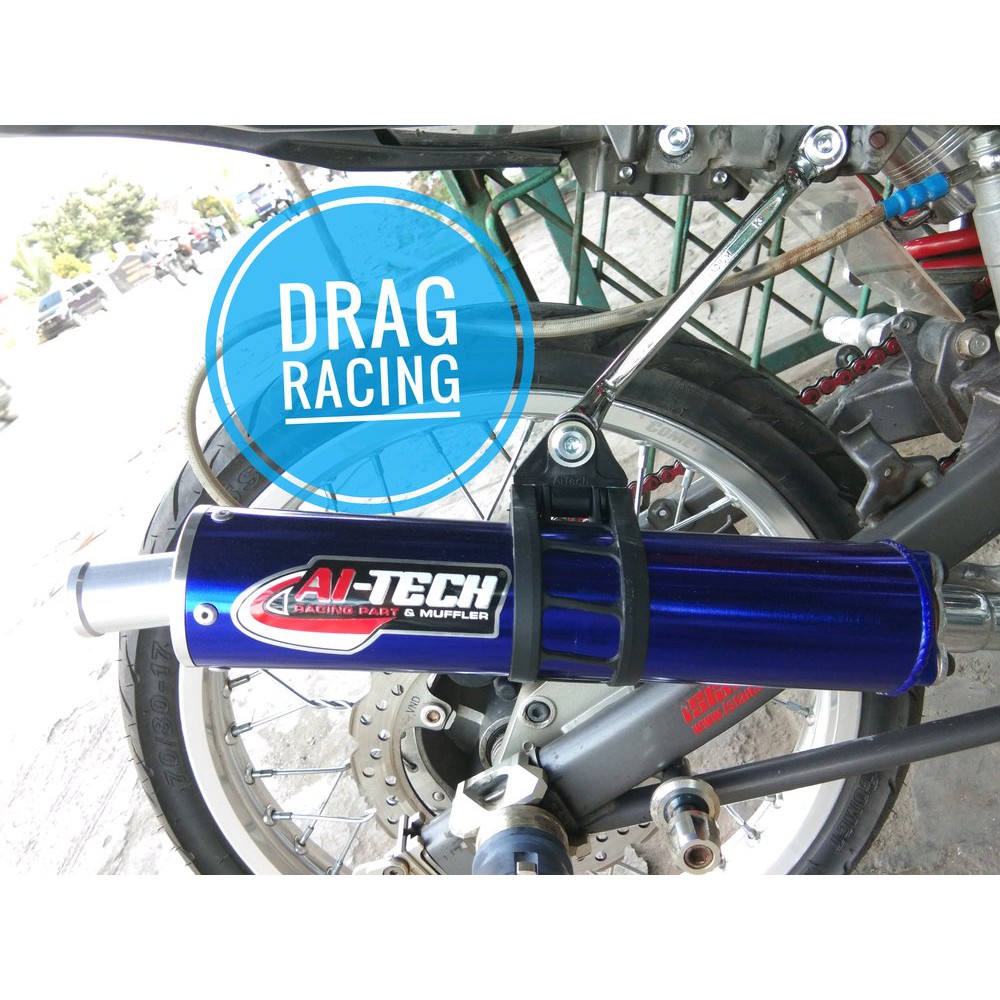 knalpot ai tech rainbow kawasaki ninja rr asli original D bac 83