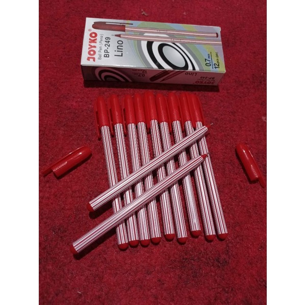 

Bolpoin Pulpen Pena Joyko BP-249/0.7mm/1 box isi 12pcs