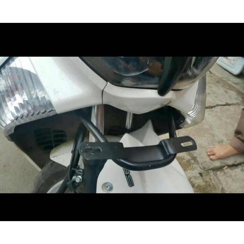 breket plat nomor nmax old nmax new bahan besi BULAT ANTI GOYANG