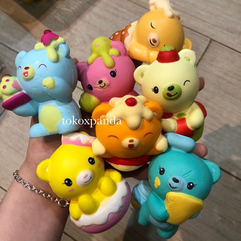 [SALE] SQUISHY BERUANG BEAR LUCU SOFT&SLOW BAGUS CUTE GOOD QUALITY PREMIUM SQUISHY MURAH AMAN LEMBUT