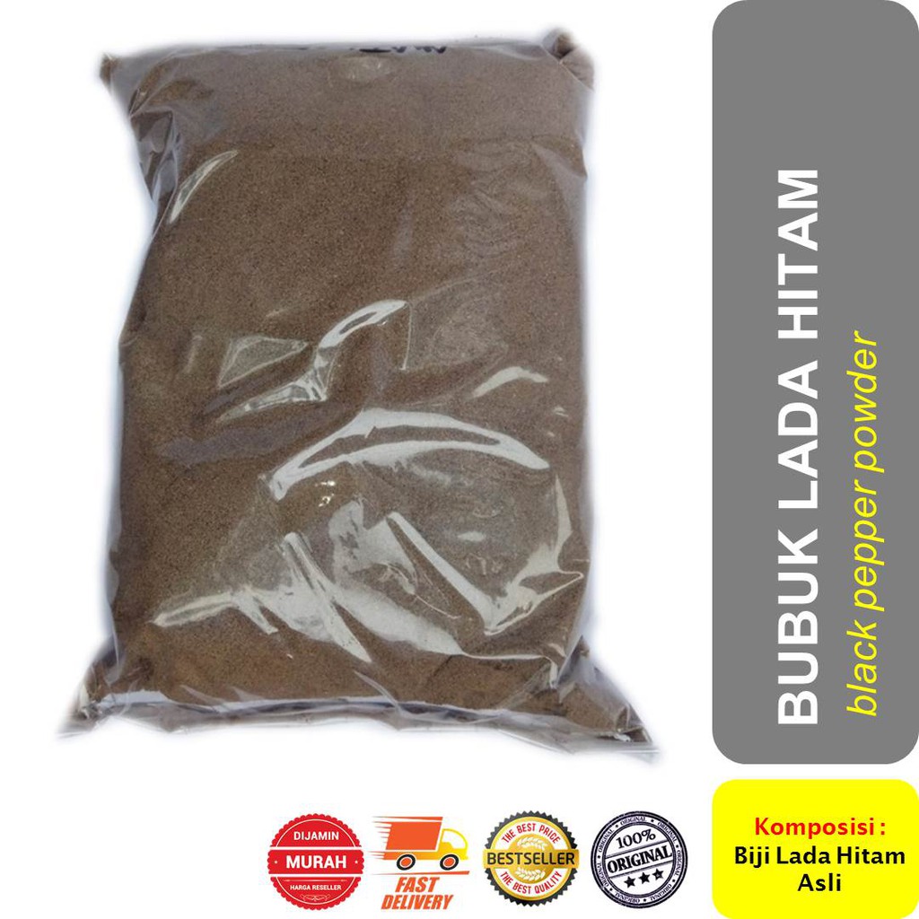 

Bubuk Lada Hitam kemasan 1000 gram