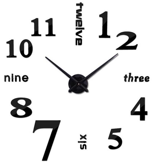 ❅ Jam Dinding Jumbo DIY Unik Untuk Ruang Tamu/Kamar ➴