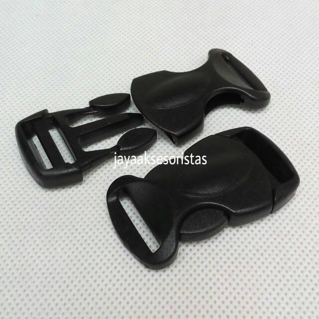 Kunci sodok tas bahan plastik buckle acetal 2.0 cm