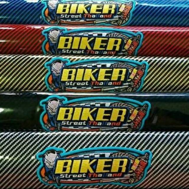 Sarung jok carbon atau kulit jok carbon thailand BIKER universal mio xeon fino beat scoopy rxking dl