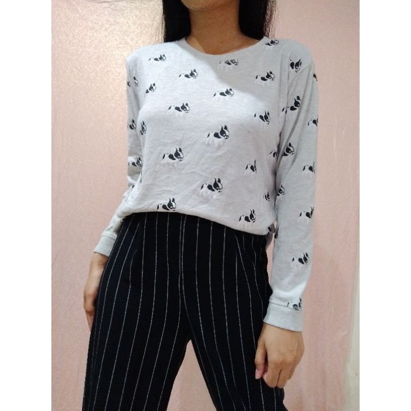Sweater PL  Bulldog Grey