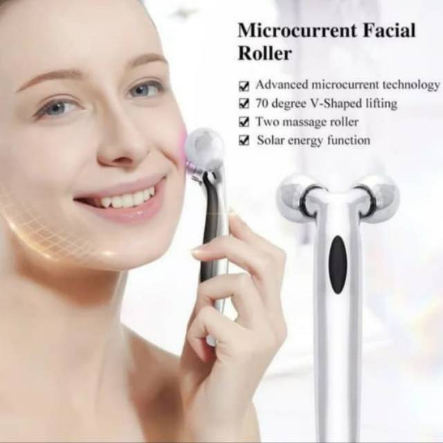 Mini 3d massager/roller face massager