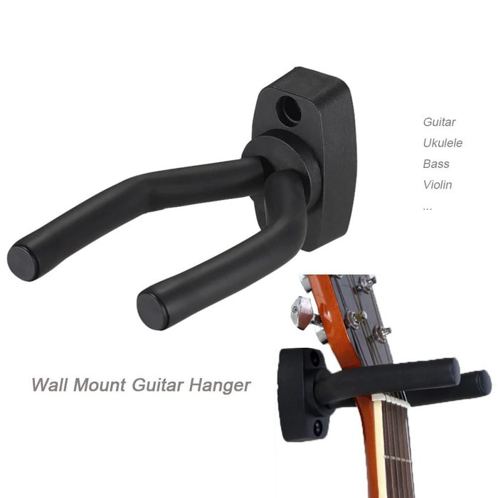 GANTUNGAN GITAR HANGER HOOK STAND GUITAR BRACKET CANTOLAN DINDING WALL