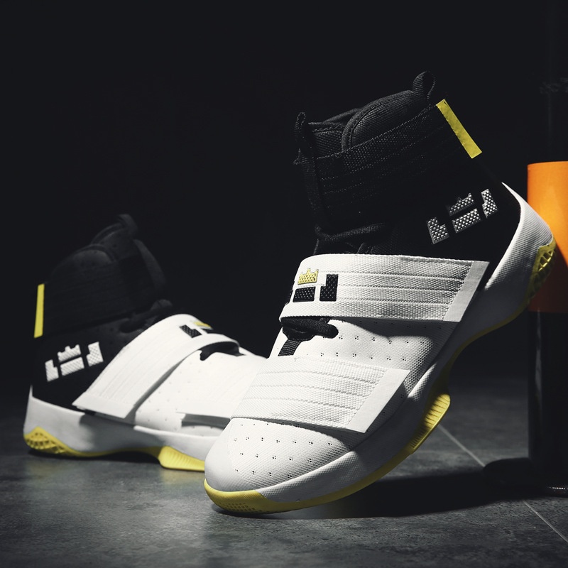 Sepatu Basket Fashion Basket Sepatu Mahasiswa Tempur Basket Sepatu Olahraga Kasual Sepatu Lari