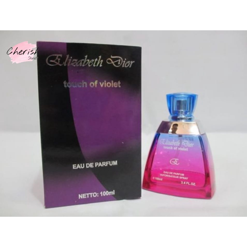 Parfum Elizabeth Dior Violet 100ML EAU DE Parfum BPOM Original