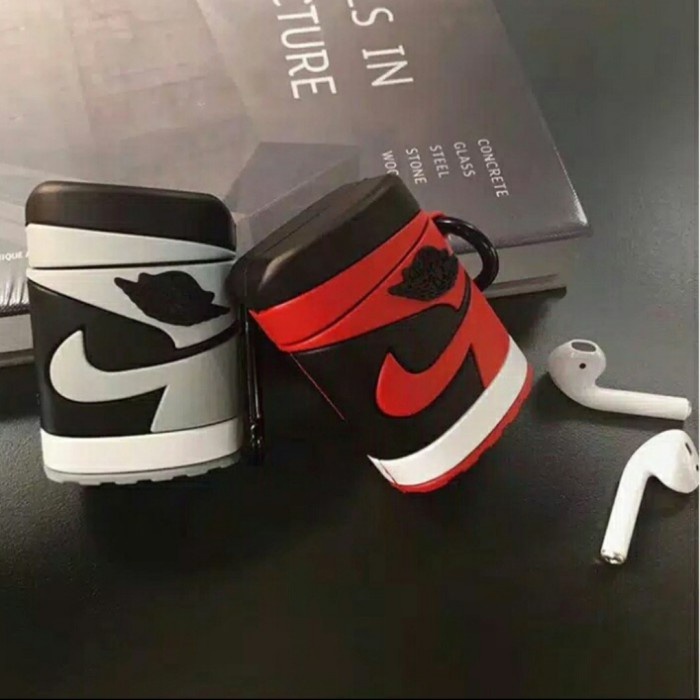 SOFT CASE CASING AIRPODS GEN 1 DAN 2 INPODS 12 - AIR JORDAN SHOES 3D