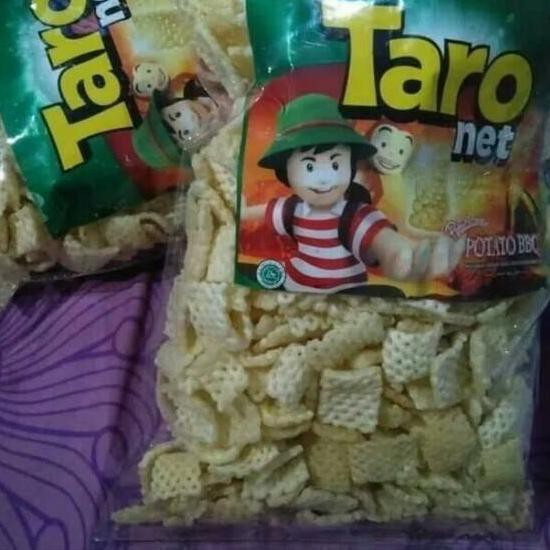 

@M-052Chiki TARO Net 150 gr rasa BBQ barbeque | Seaweed snack kiloan cemilan ENAK jadul kiloanLangsu