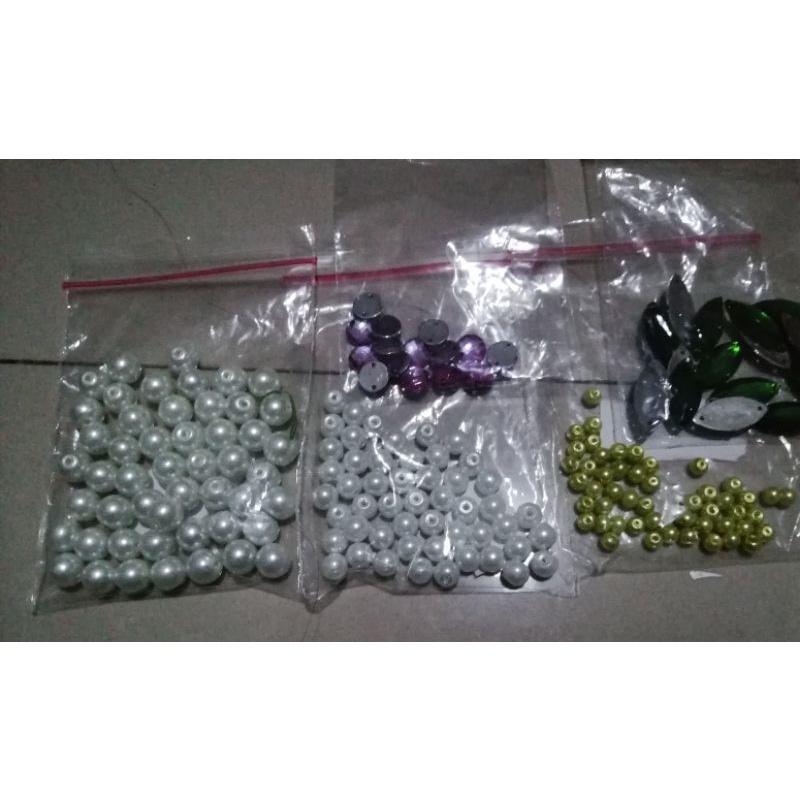 Peyet Mutiara /Paket Payet/Mutiara Kombinasi Batu-Batuan