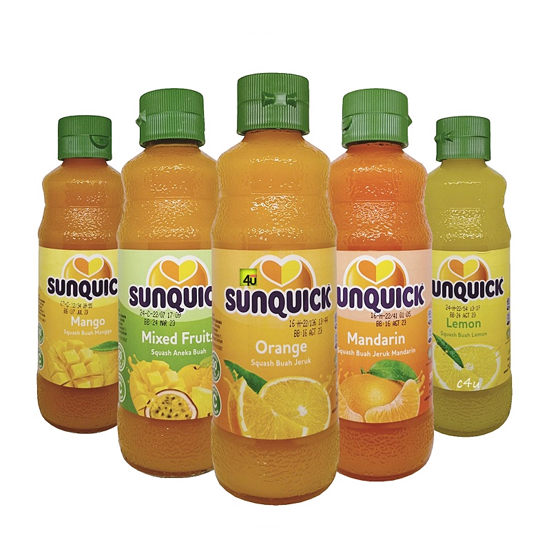 

SUNQUICK - Fruit Juice Concentrate Squash - BOTOL KECIL