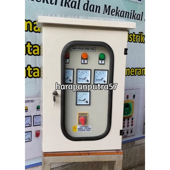 PANEL INSTALASI LISTRIK 3PHASE 2PINTU OUTDOOR