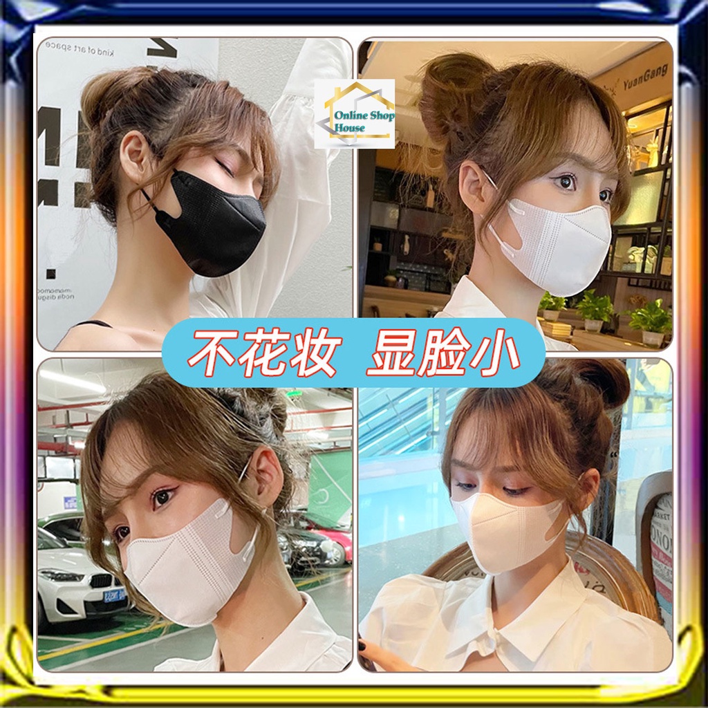 Masker Korea Face Mask 4ply Kf94 Kn95 Earloop 3D Korean Facemask Dewasa