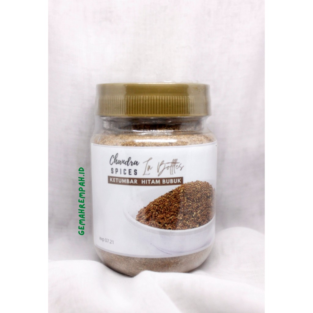 

Ketumbar hitam bubuk / Black coriander powder (botol) 100gr