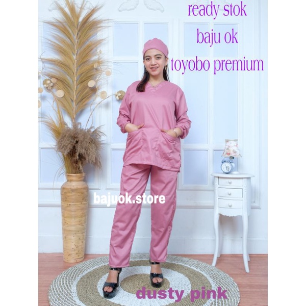 baju ok baju jaga medis toyobo baju perawat seragam dokter putih jumbo bukan american drill  baju seragam perawat