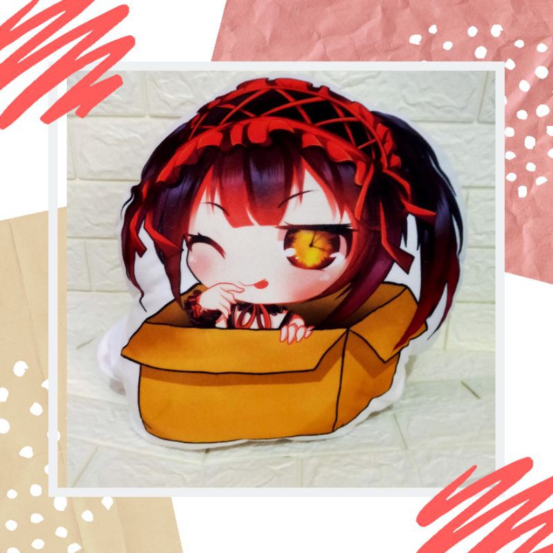plushie pillow bantal anime date a live kurumi