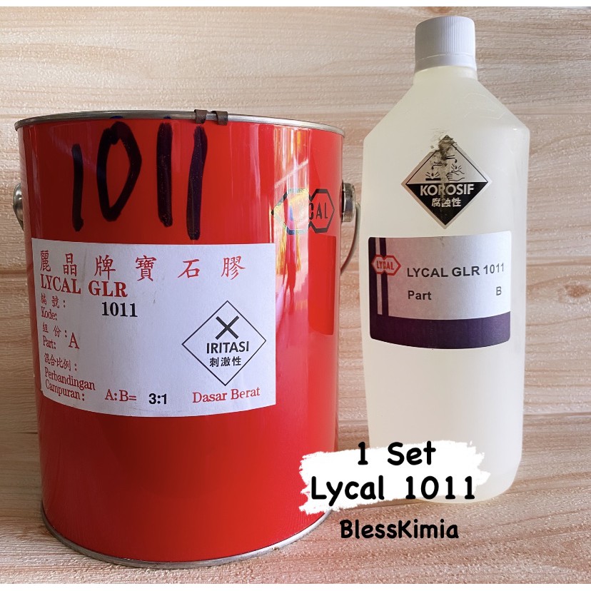Resin Lycal 1011 KERAS dgn Katalis Resin lycal Lycal Resin Lycal 1011 KERAS dgn Katalis Resin lycal Lycal