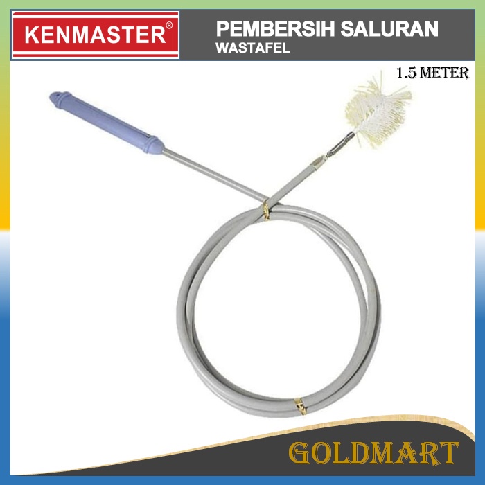 Alat Pembersih Saluran Wastafel Kenmaster Wash Basin Cleaner 1.5 meter