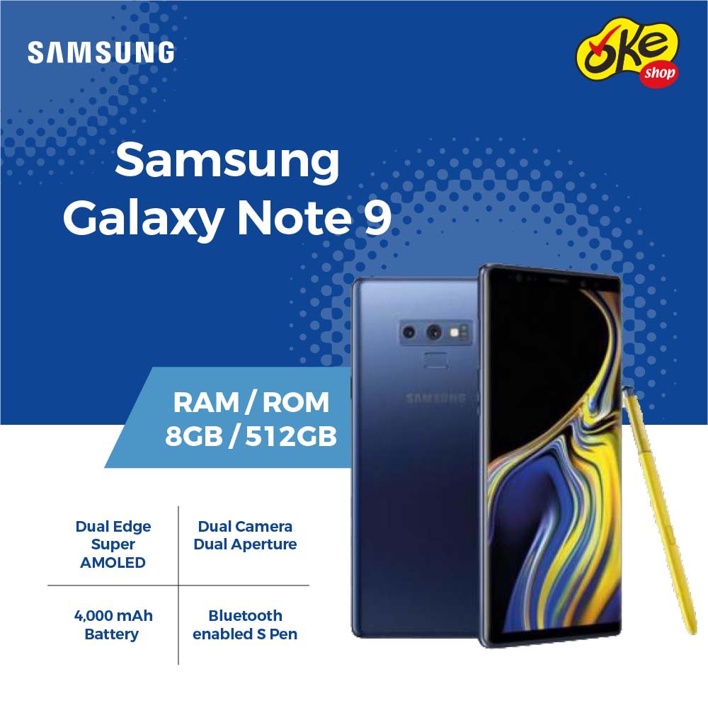 Samsung Galaxy Note 9 Smartphone (8GB / 512GB)