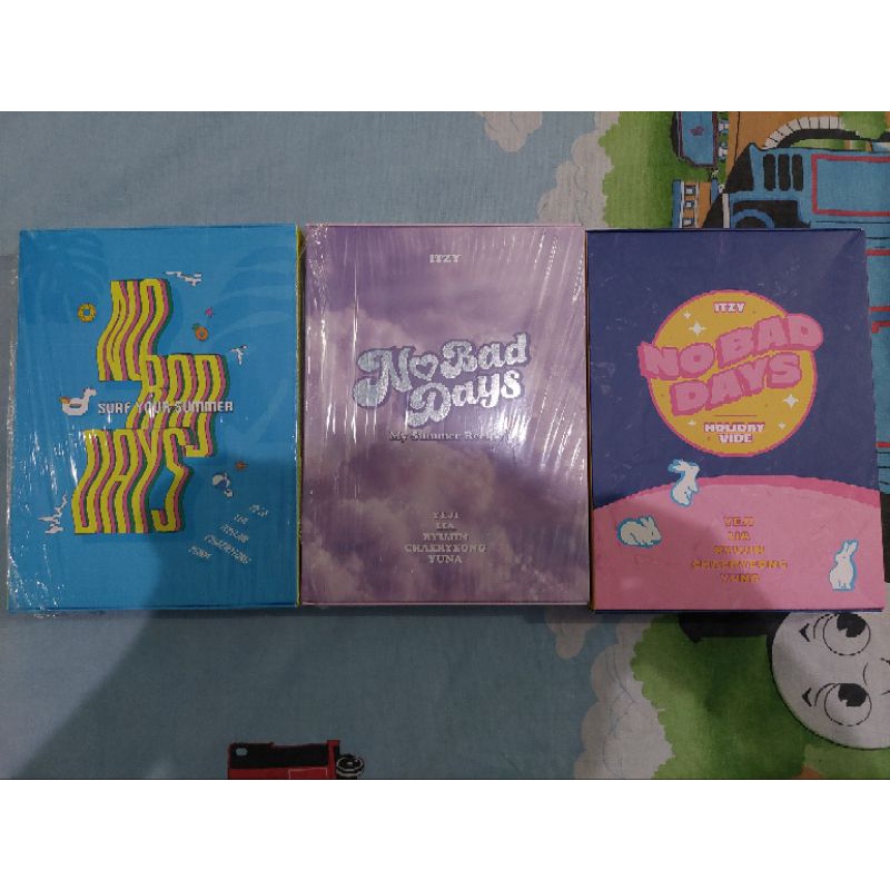 ITZY NBD (No Bad Days) July August September Unsealed Fullset
