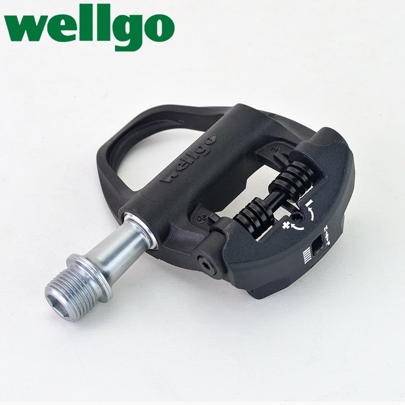 Wellgo R358 Carbon Ultra Light Road Bike Pedal cleat SPD SL 238 gram