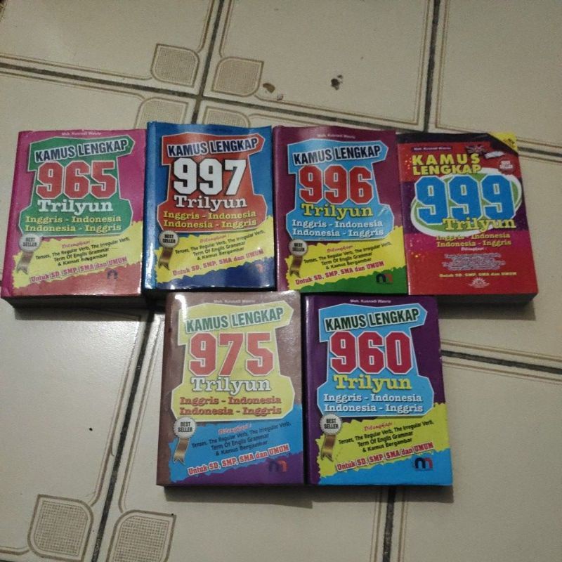 kamus bahasa inggris lengkap (kecil)
