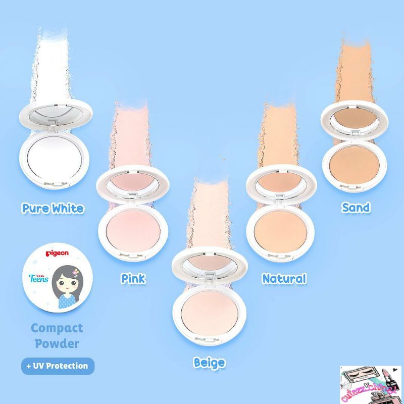 ☃️Cutezz_Ching1☃️Pigeon Teens Compact Powder +UV Protection