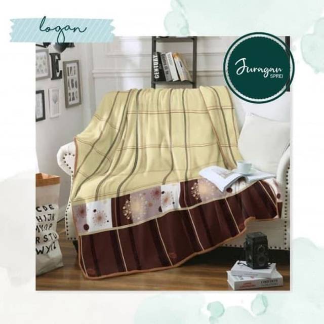 Selimut kintakun mikro flanel 160x200 logan/selimut dewasa