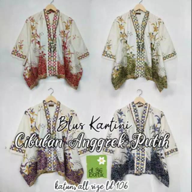 Blus kartini cibulan