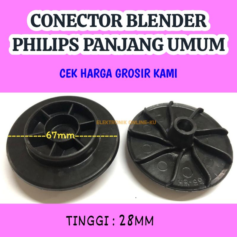 CONECTOR BLENDER PHILIPS PANJANG UMUM