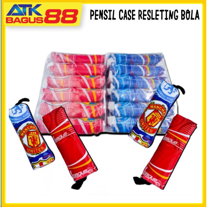 PENSIL CASE SLETTING BOLA/pcs