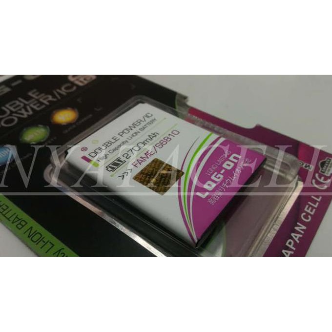 NEW BATERAI LOG ON SAMSUNG GALAXY FAME S6810 /BATRE/ORIGINAL/DOUBLE POWER MILENIA