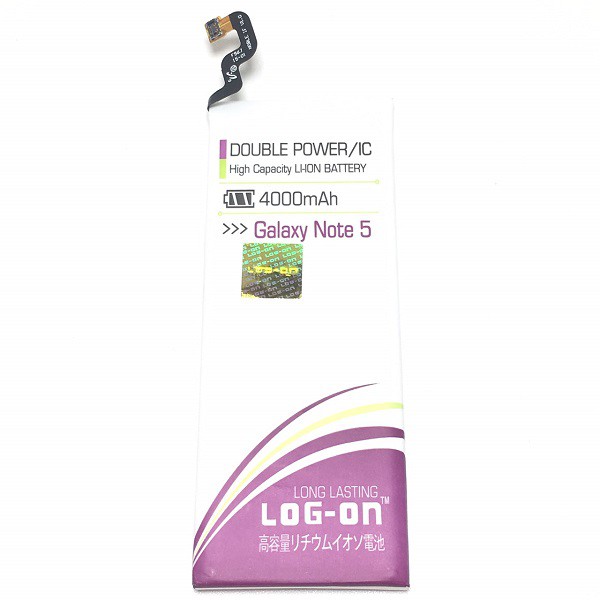 BATERAI SAMSUNG NOTE 5 MERK LOG ON DOUBLE POWER IC BATRE BATERE BATTERY NOTE 5