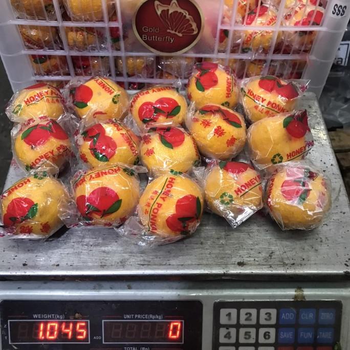 

Jeruk Mandarin PONKAM Keranjang 9 kg Imlek Manis