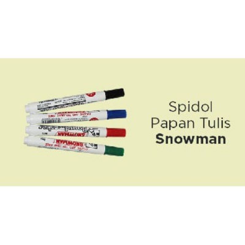

Spidol snowman whiteboard