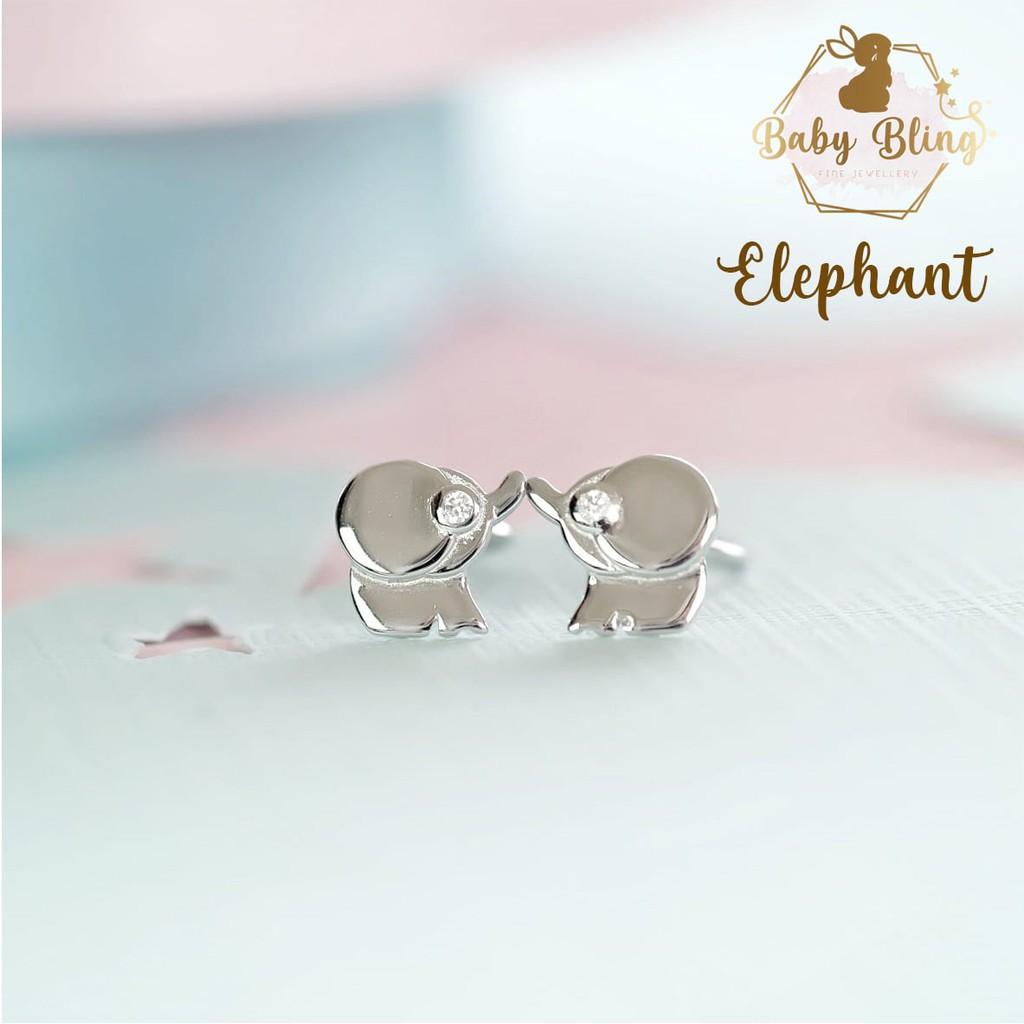 Anting Bayi &amp; Dewasa Baby Bling - Model Elephant