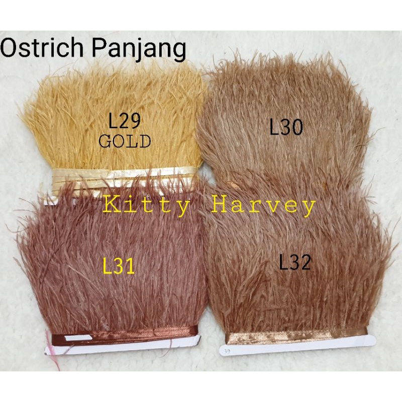 BULU OSTRICH PANJANG 1METER