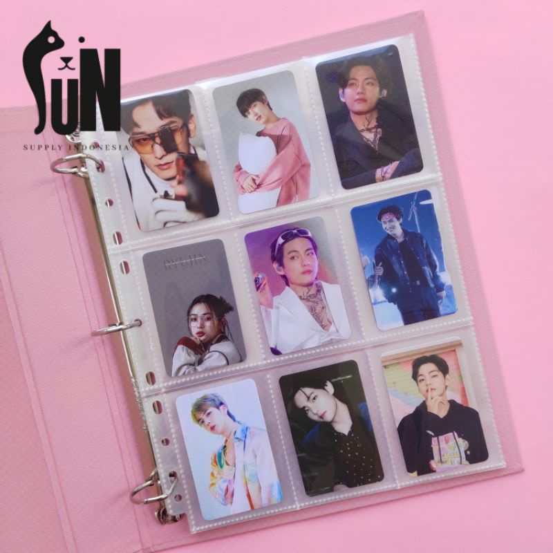 

Sultan Premium Page Binder A4 9Pocket PACK (25pcs) Toploader PVC collection, etc Card