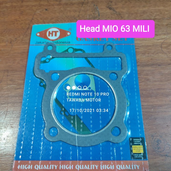 PAKING RACING BLOK HEAD ATAS UKURAN 63 YAMAHA MIO MIO SOUL