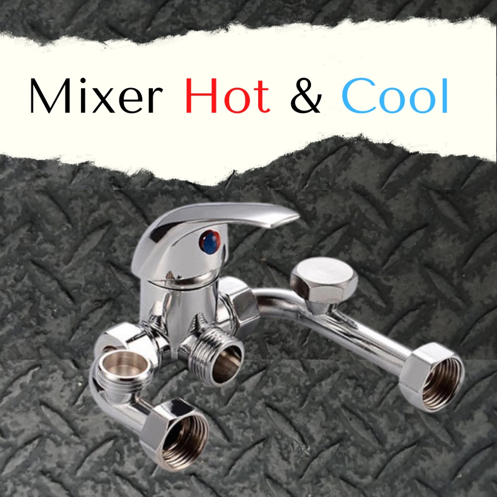 Mini Mixer &amp; Safety valve untuk water heater