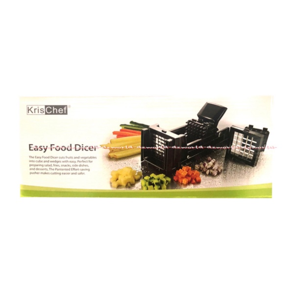 Jual Easy Food Dicer Alat Pemotong Makanan Bentuk Kotak Dadu Persegi Murah