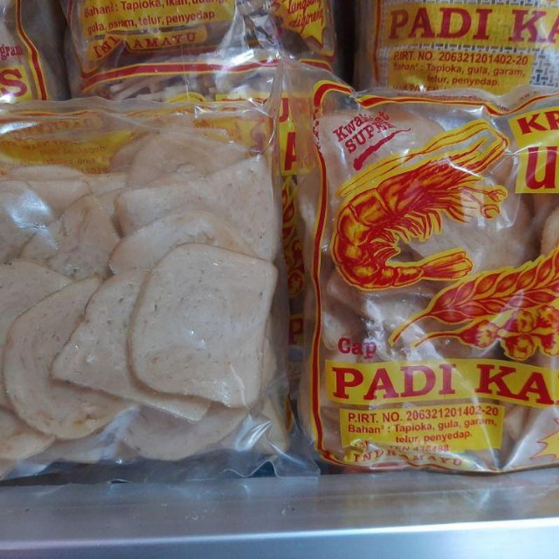 

Kerupuk Udang Padi Kapas 250gr Asli Indramayu